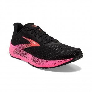 BROOKS Hyperion Tempo Femme Black/Pink/Hot Coral